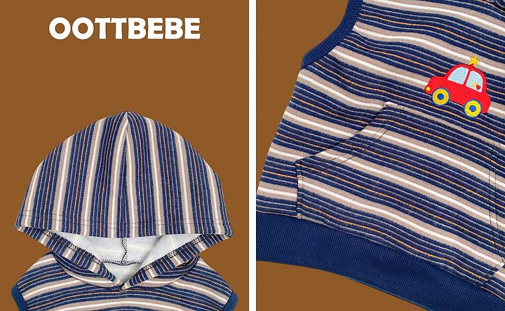 [PRE-ORDER] Little Car Vest Bottom Set