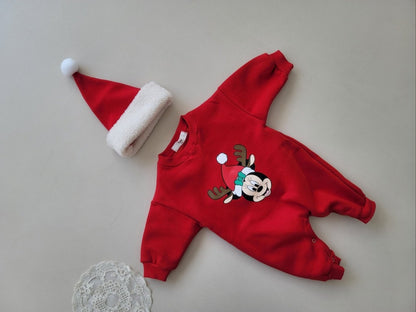 [PRE-ORDER] Rudolf Body Suit + Santa Hat Set