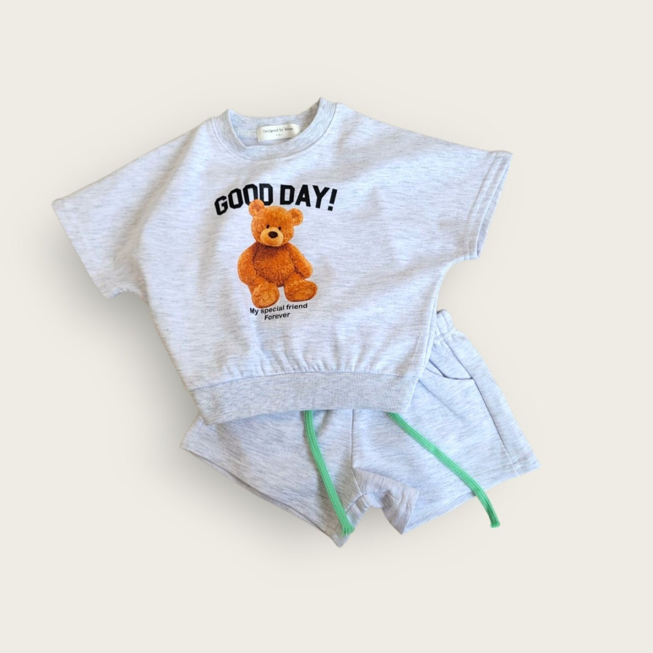 [PRE-ORDER] Good Day Bear Top Bottom Set