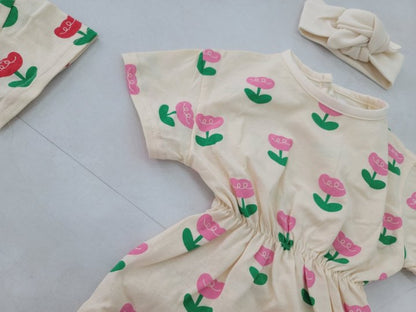 [PRE-ORDER] Tulip Body Suit + Hair Band Set