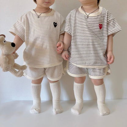 [PRE-ORDER] Simple Heart Top Bottom Set