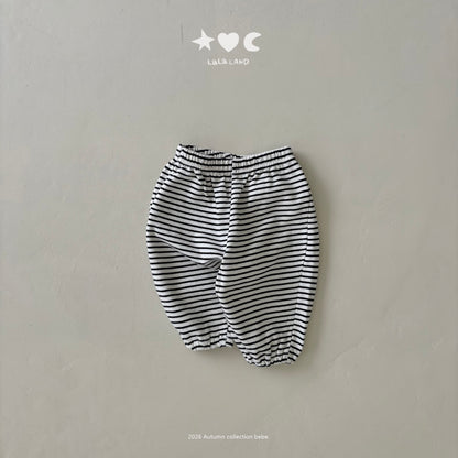 [PRE-ORDER] Stripe Terry Baby Pants