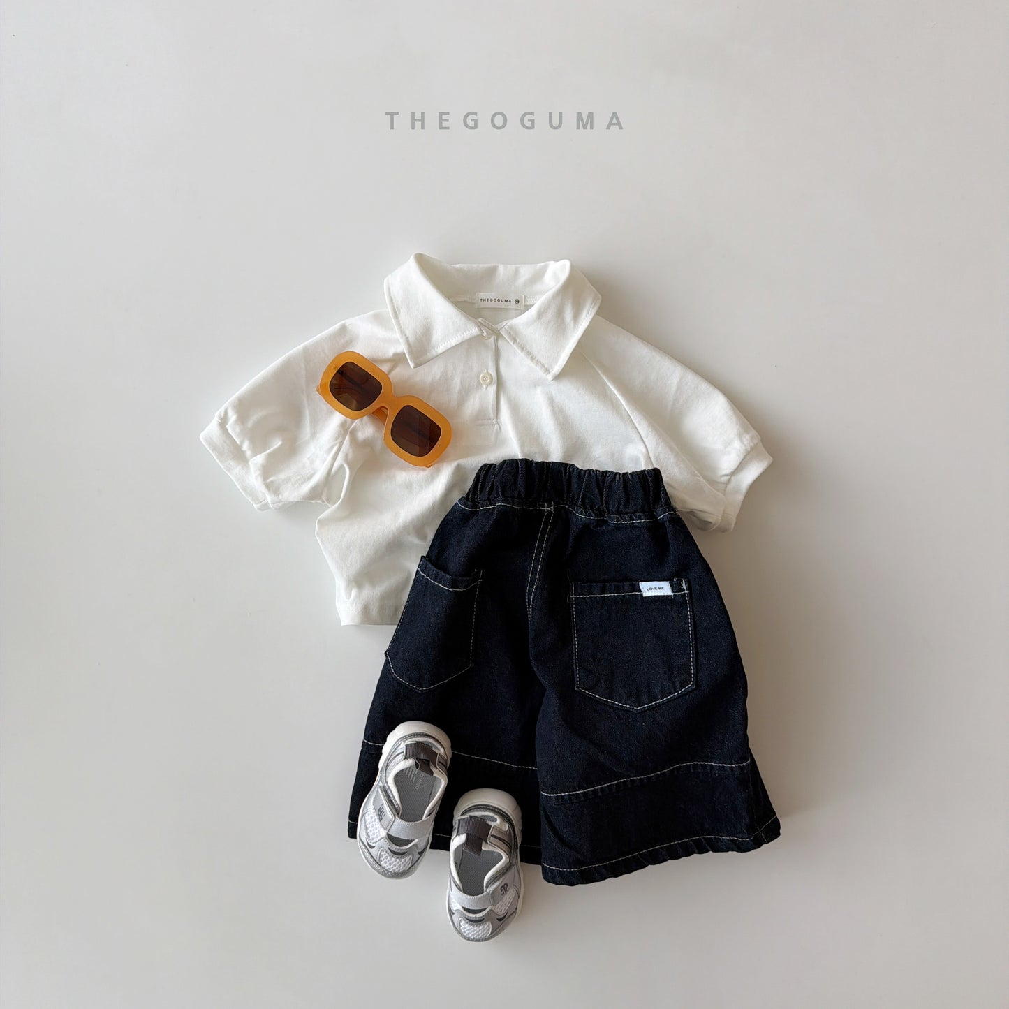 [PRE-ORDER] Pong Pong Stripe Collar T-Shirts