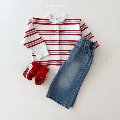 [PRE-ORDER] Multi Stripe Cardigan