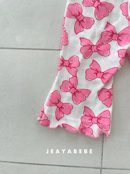 [PRE-ORDER] Eyelet Boot-Cut Pants