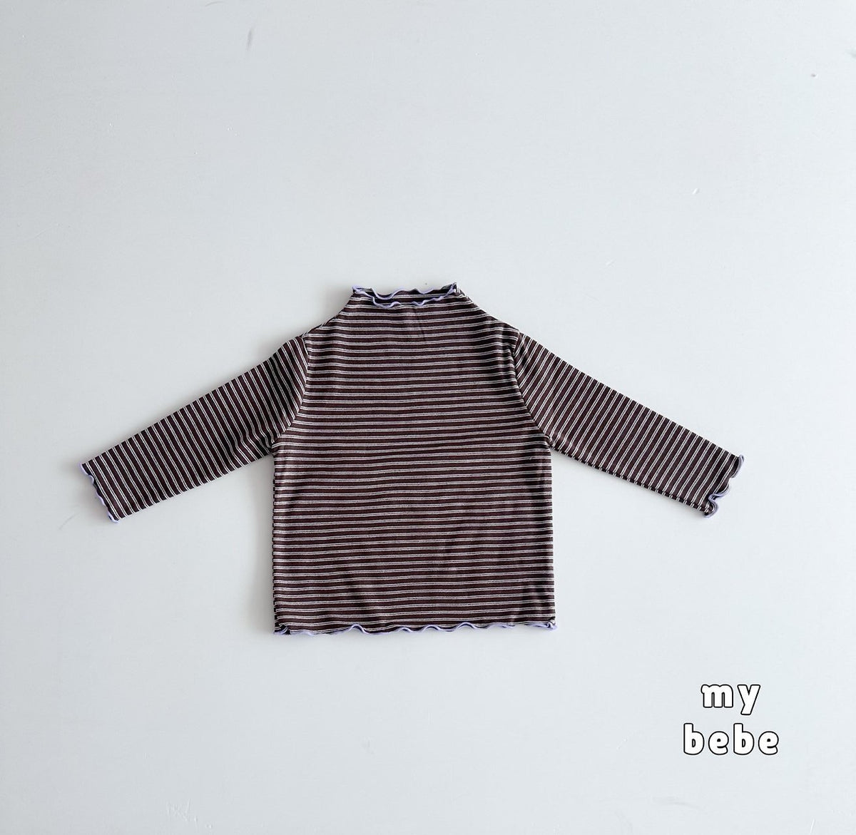 [PRE-ORDER] Stripe Half Turtleneck T-Shirts
