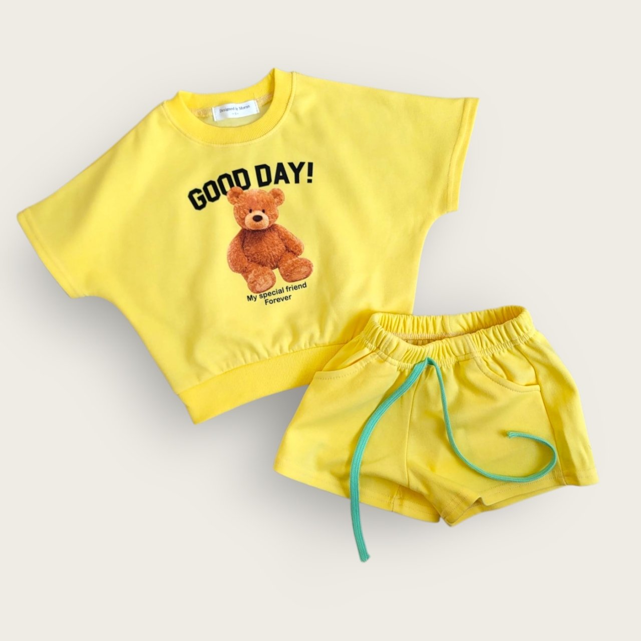 [PRE-ORDER] Good Day Bear Top Bottom Set