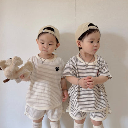 [PRE-ORDER] Simple Heart Top Bottom Set
