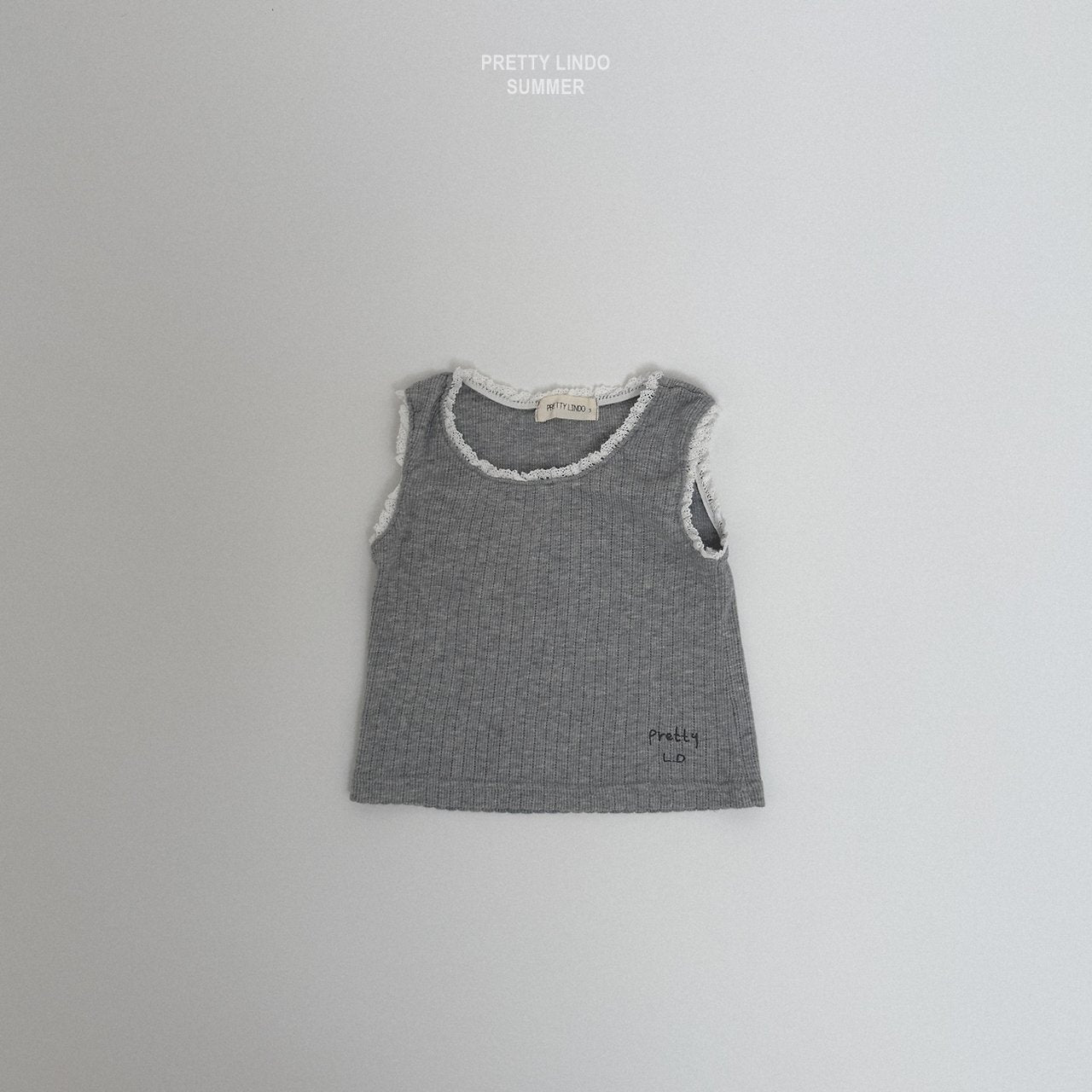 [PRE-ORDER] Lace Sleeveless T-Shirts