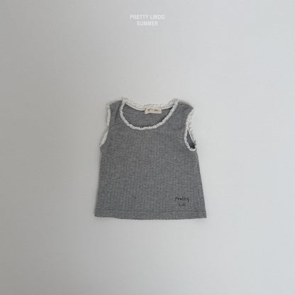 [PRE-ORDER] Lace Sleeveless T-Shirts