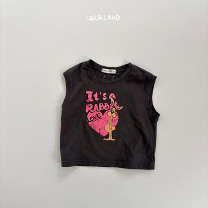 [PRE-ORDER] Love Rabbit Sleeveless T-Shirts
