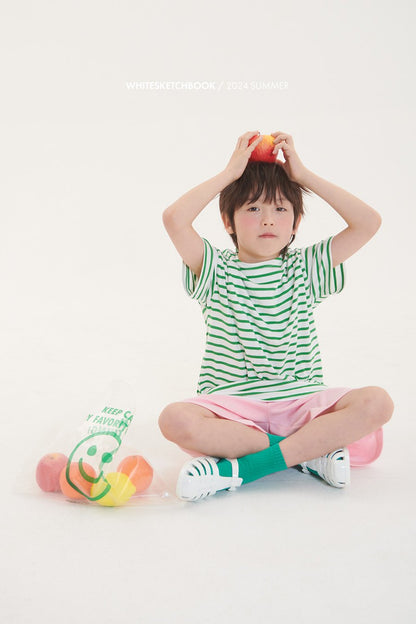 Saint T-Shirts [Ivory-Red/5/S(2-3yr)]