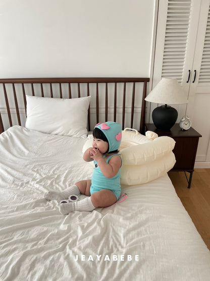 [PRE-ORDER] My Mimi Swim Suit + Bonnet Set
