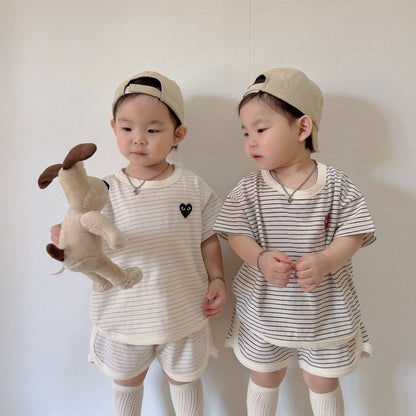 [PRE-ORDER] Simple Heart Top Bottom Set