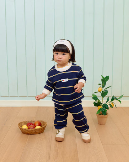 [PRE-ORDER] Rookie Stripe Top Bottom Set
