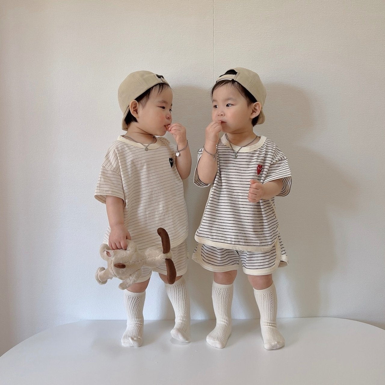 [PRE-ORDER] Simple Heart Top Bottom Set