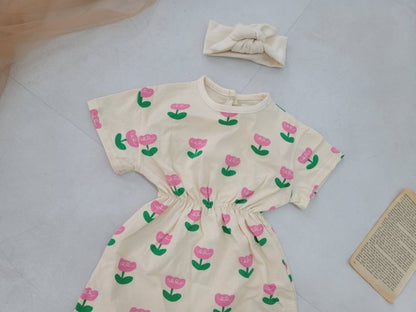[PRE-ORDER] Tulip Body Suit + Hair Band Set