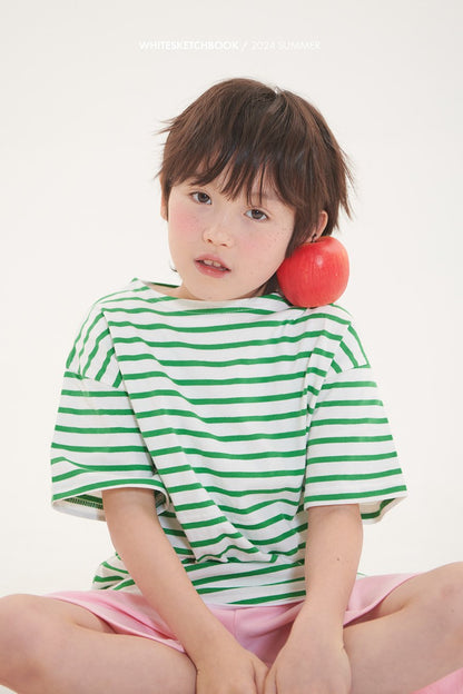 Saint T-Shirts [Ivory-Red/5/S(2-3yr)]