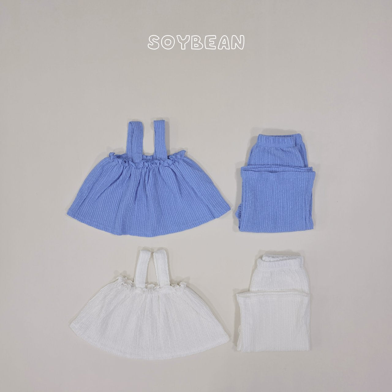 [PRE-ORDER] Frill Top Wide Bottom Set