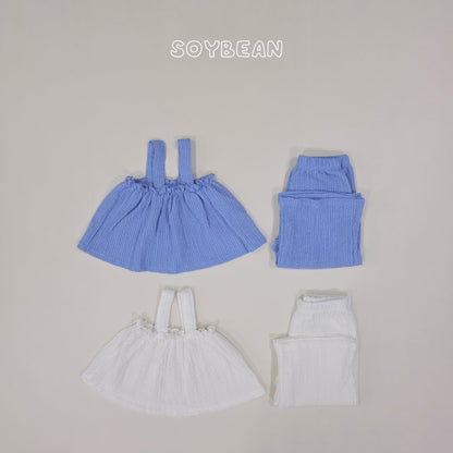 [PRE-ORDER] Frill Top Wide Bottom Set
