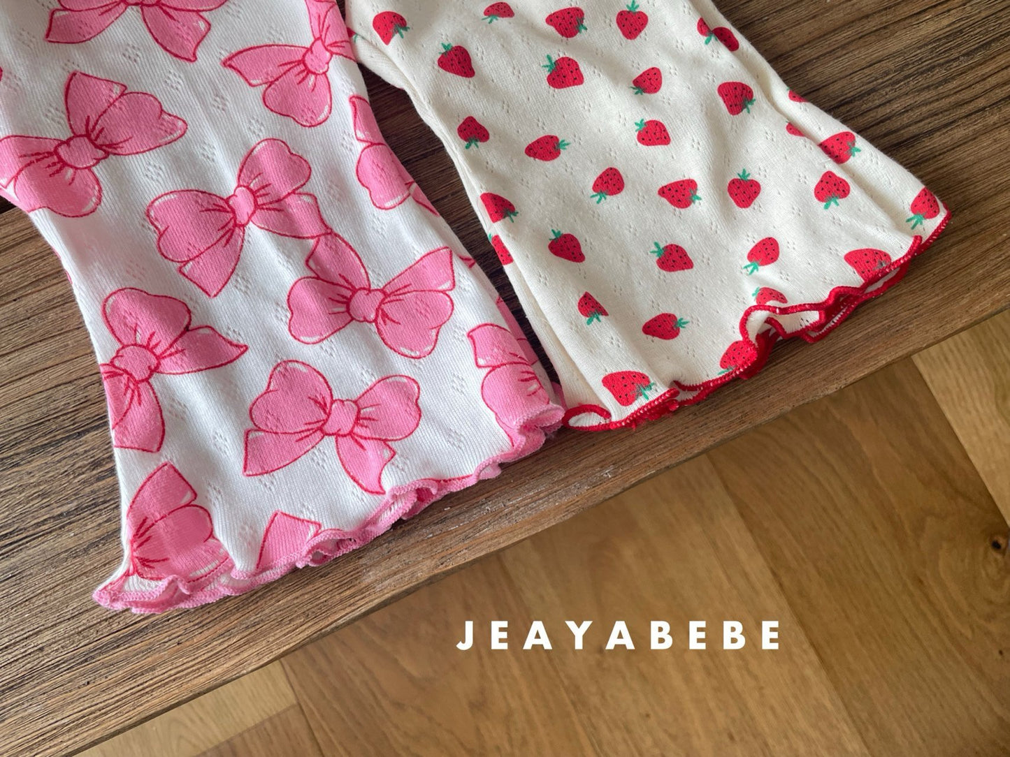 [PRE-ORDER] Eyelet Boot-Cut Pants