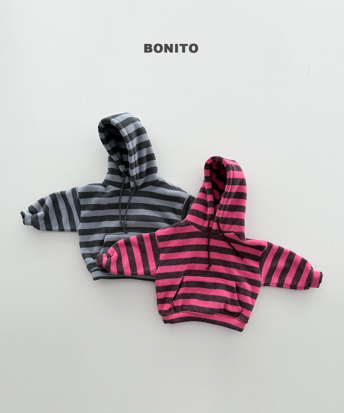 [PRE-ORDER] Bold Stripe Fleece Hoodie Sweatshirts