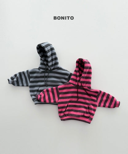 [PRE-ORDER] Bold Stripe Fleece Hoodie Sweatshirts