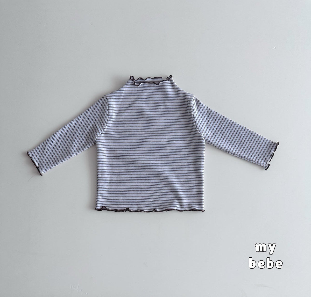 [PRE-ORDER] Stripe Half Turtleneck T-Shirts