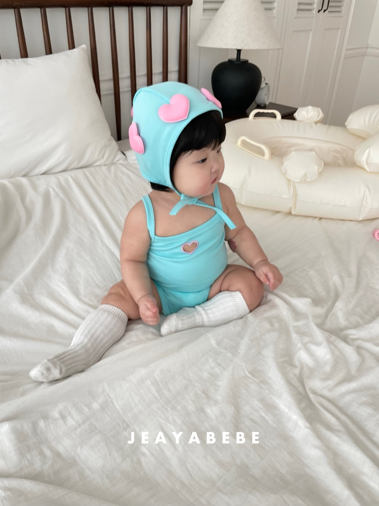 [PRE-ORDER] My Mimi Swim Suit + Bonnet Set