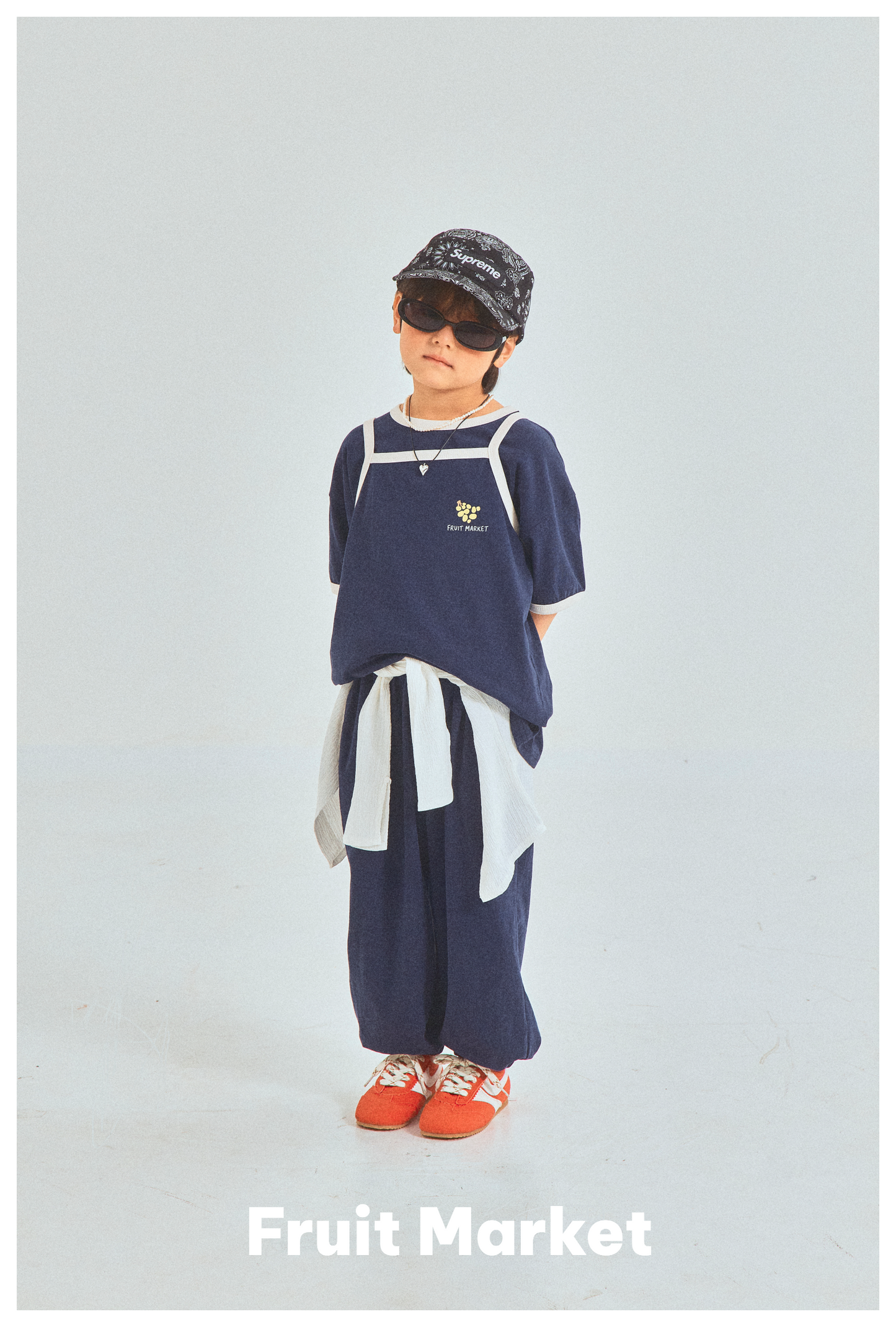 [PRE-ORDER] Pom Pom T-Shirts+Tank Top+Pants Set