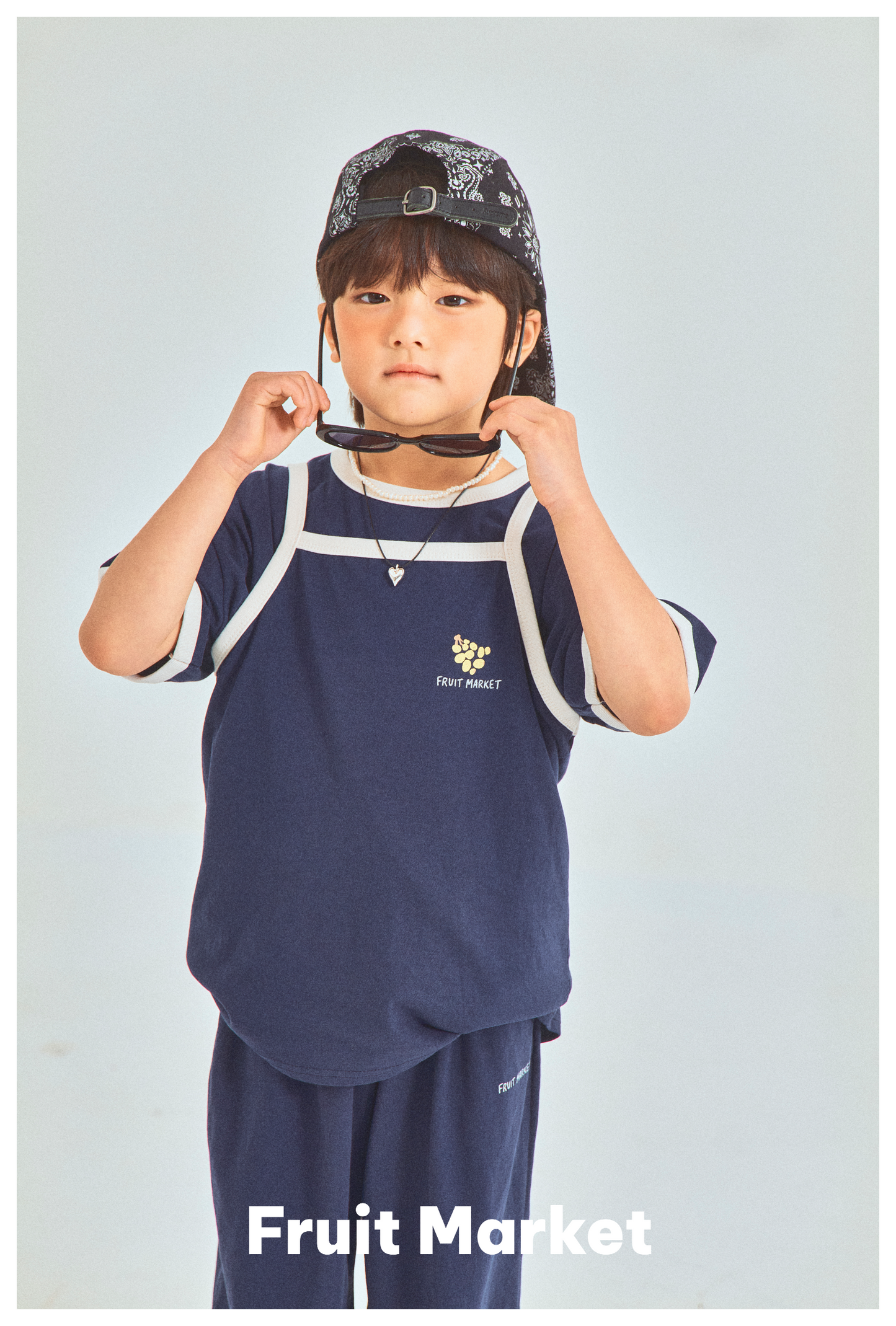 [PRE-ORDER] Pom Pom T-Shirts+Tank Top+Pants Set
