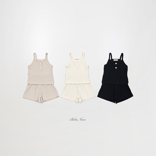 [PRE-ORDER] Ribbed Tank Top Bottom Set