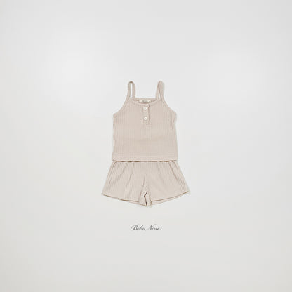 [PRE-ORDER] Ribbed Tank Top Bottom Set