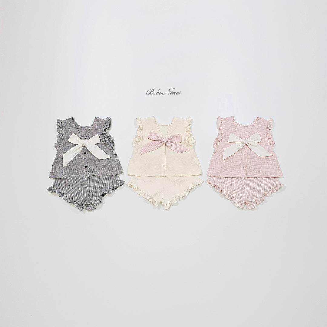 [PRE-ORDER] Romantic Ribbon Frill Set
