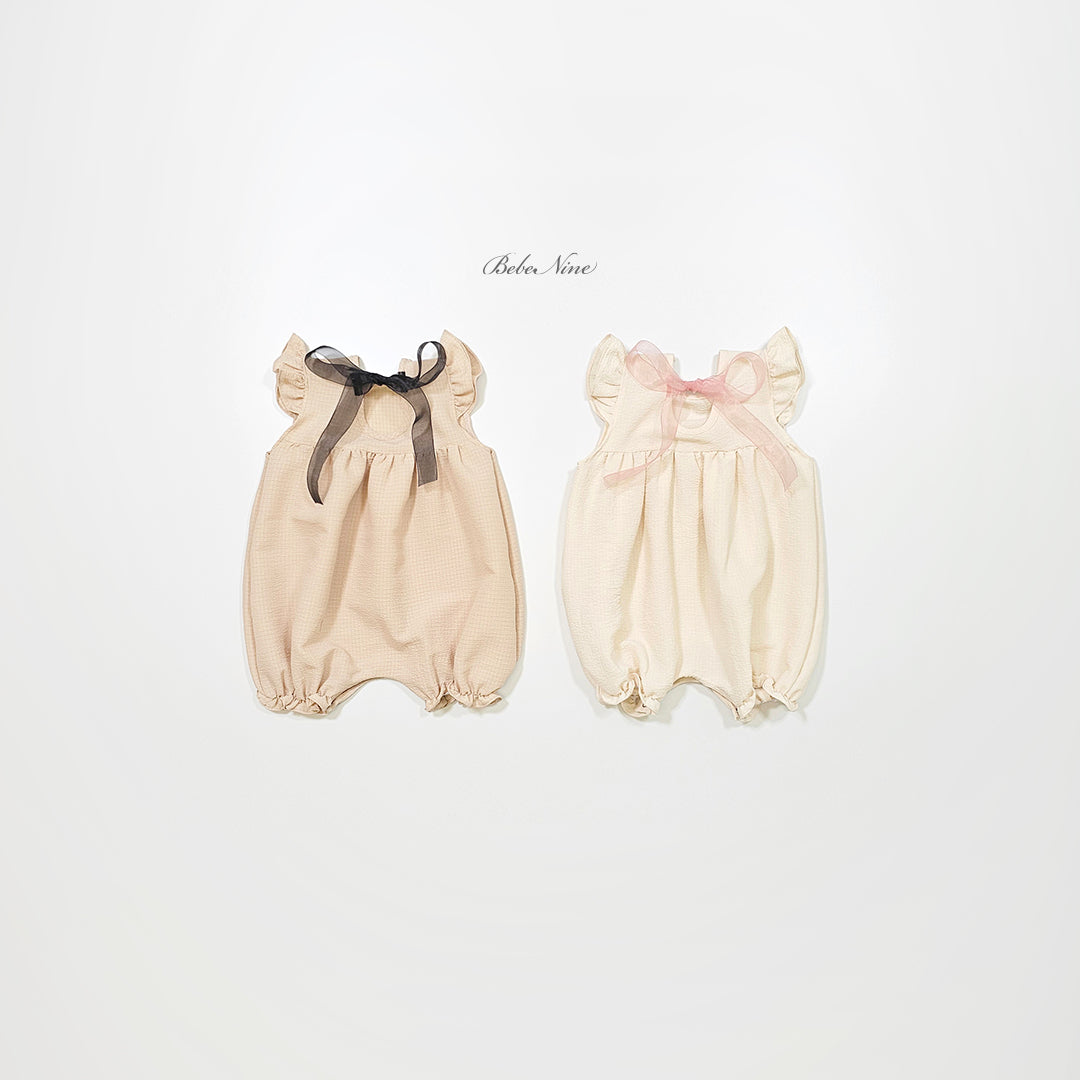 [PRE-ORDER] Petit Frill Ribbon Body Suit