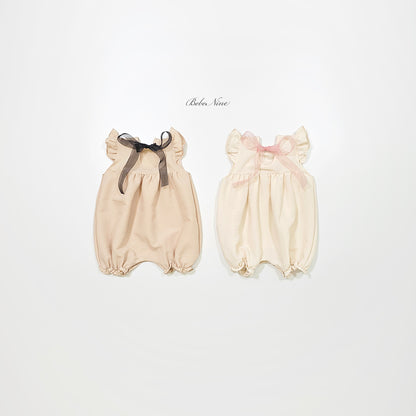 [PRE-ORDER] Petit Frill Ribbon Body Suit