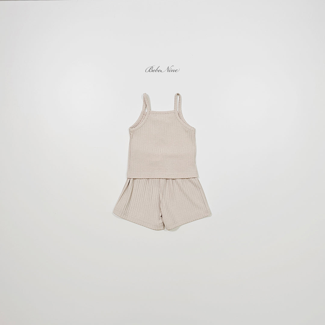 [PRE-ORDER] Ribbed Tank Top Bottom Set