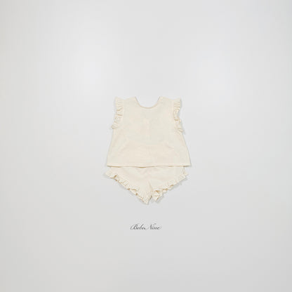 [PRE-ORDER] Romantic Ribbon Frill Set