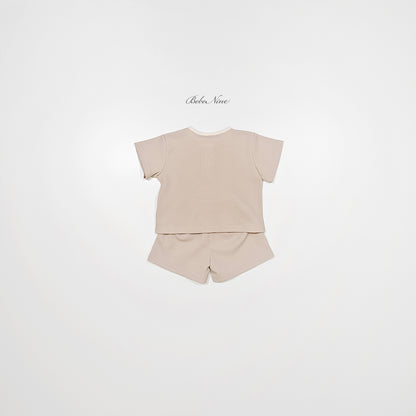 [PRE-ORDER] Carrie Waffle Top Bottom Set