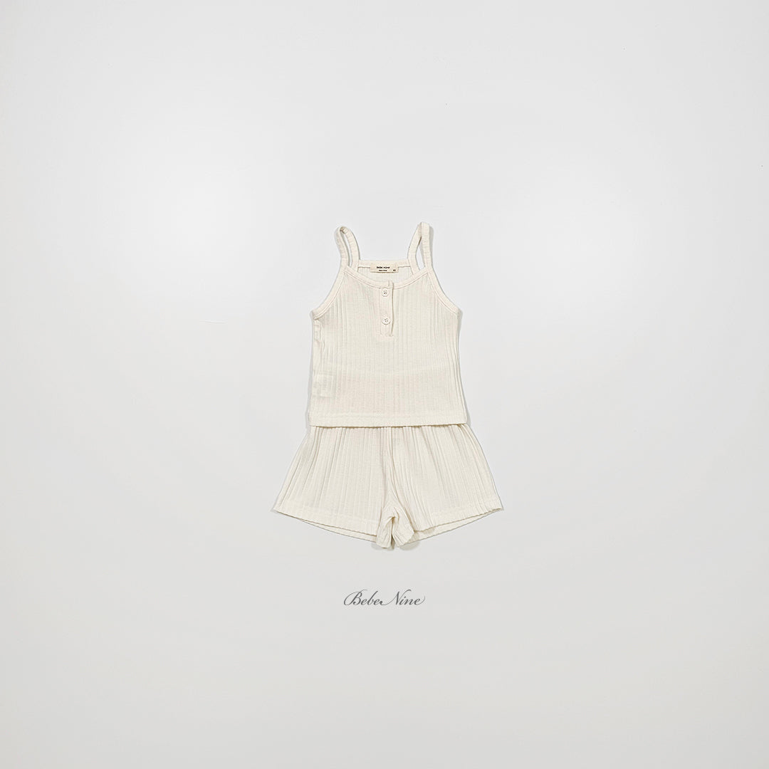[PRE-ORDER] Ribbed Tank Top Bottom Set
