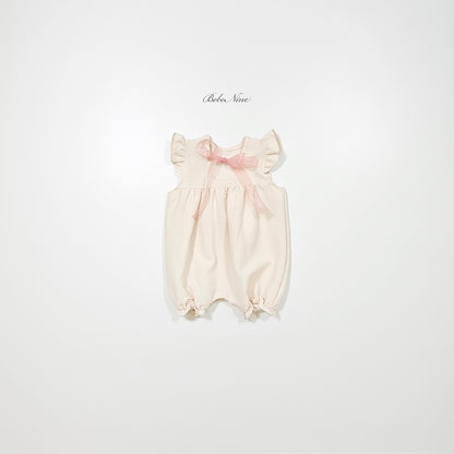 [PRE-ORDER] Petit Frill Ribbon Body Suit