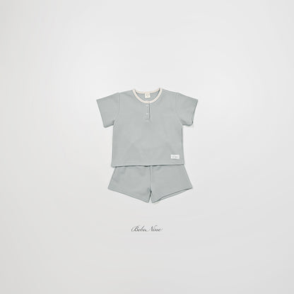 [PRE-ORDER] Carrie Waffle Top Bottom Set