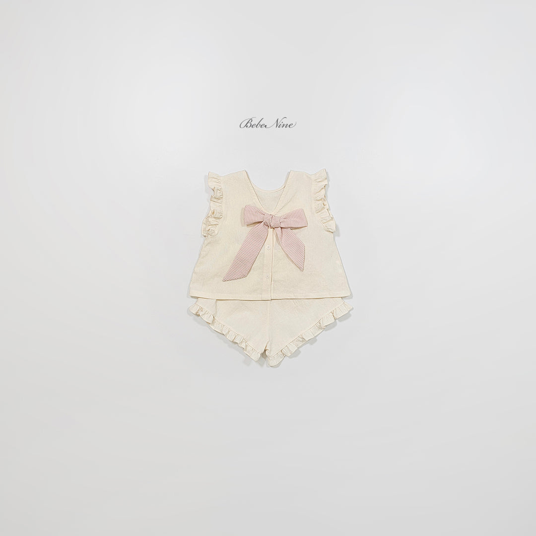 [PRE-ORDER] Romantic Ribbon Frill Set