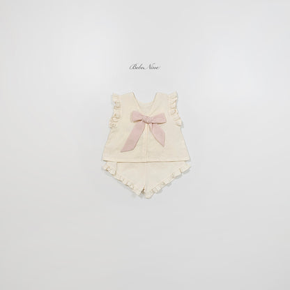[PRE-ORDER] Romantic Ribbon Frill Set