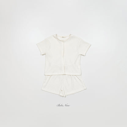 [PRE-ORDER] Soft Cardigan Bottom Set