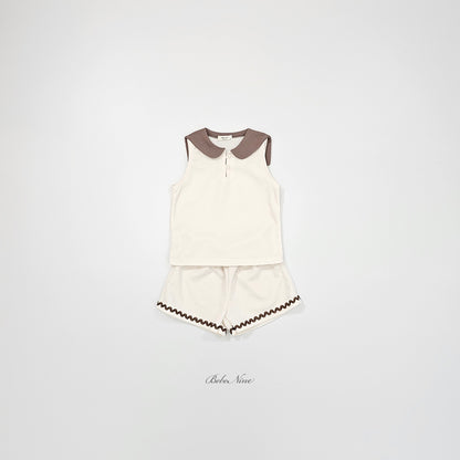 [PRE-ORDER] Collar Top Bottom Set