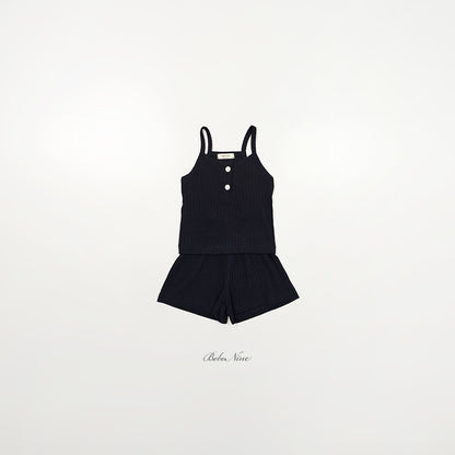 [PRE-ORDER] Ribbed Tank Top Bottom Set