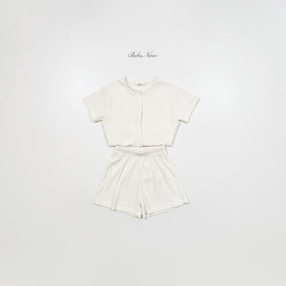 [PRE-ORDER] Soft Cardigan Bottom Set
