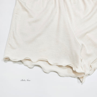 [PRE-ORDER] Span Frill Short Leggings