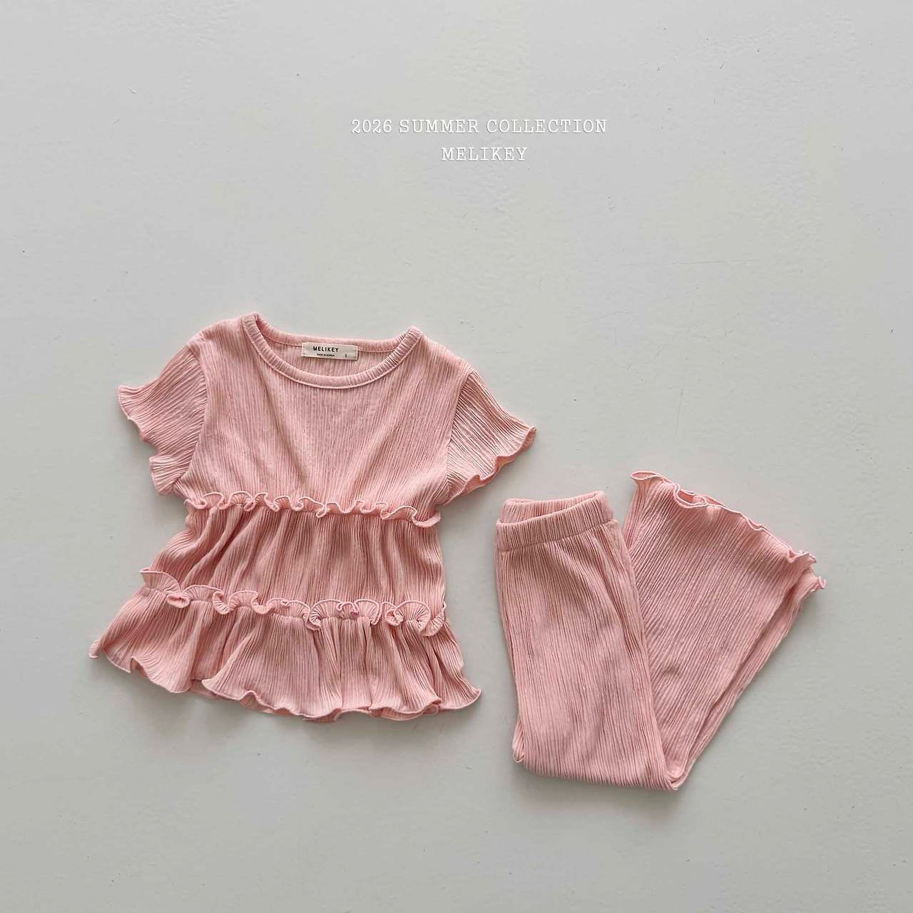 [PRE-ORDER] Can Can Pleats Top Bottom Set